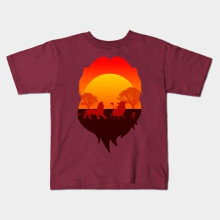 The circle of life Kids T-Shirt